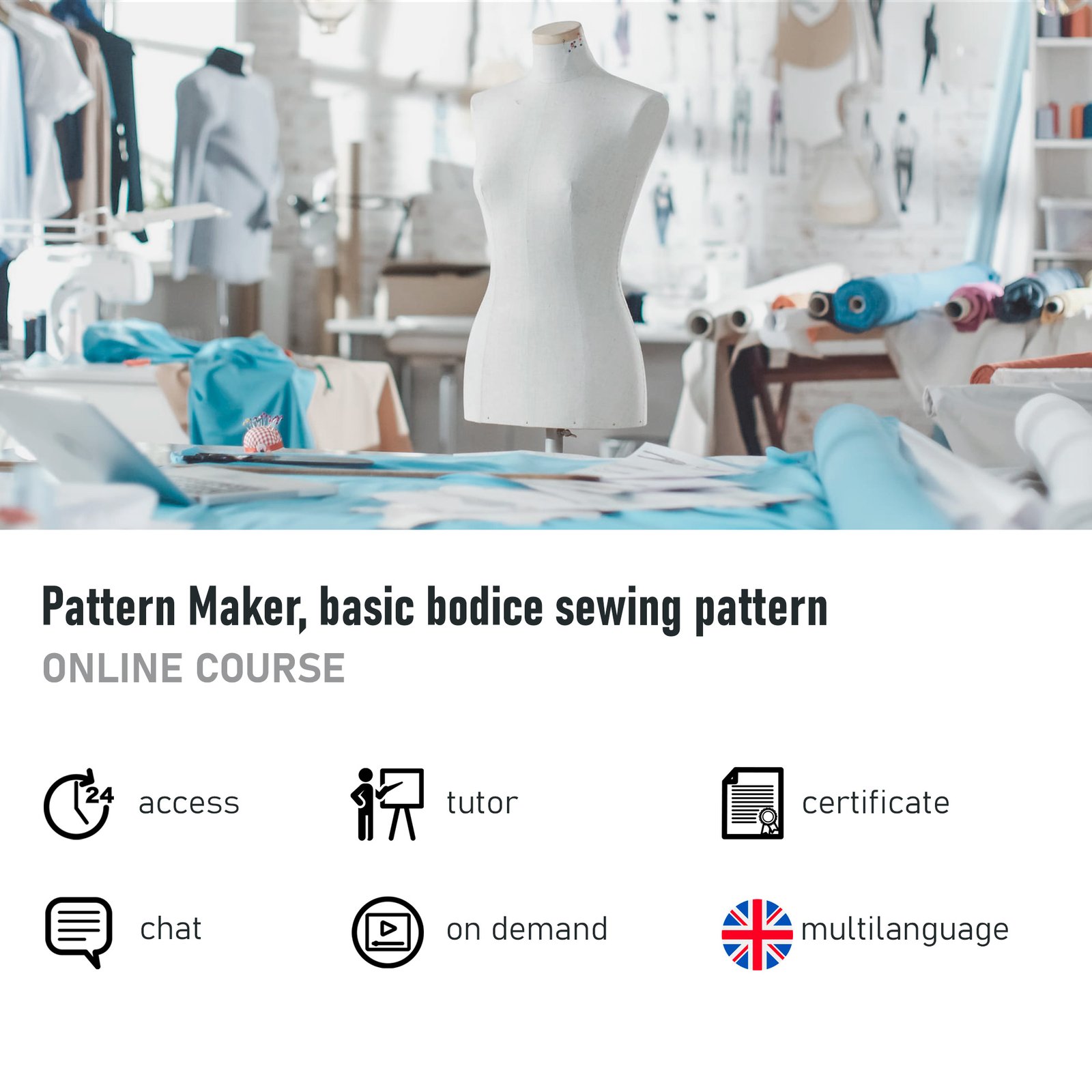 pattern maker course, pattern maker, pattern maker courses, pattern making, pattern making course